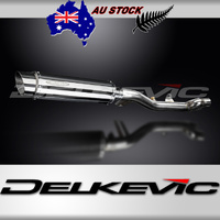 Honda NT700V Deauville (2006-2015) 350MM Round Stainless Exhaust System Product thumb image 1