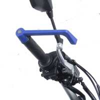 Brake Lever Guard, Black, Honda CBR/CB Product thumb image 1