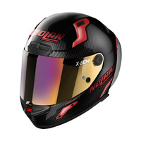 Nolan X-804 Visor Racing Flat Iridium Red