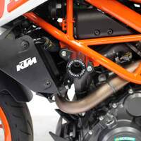 Oggy Knobbs KTM 390 Duke 17-23 & 200 Duke 20-23 (Black KNOBBS) Product thumb image 1