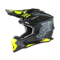 Oneal 2SRS Youth Off Road Helm Rush V.22  Grey/Neon Yellow Product thumb image 1