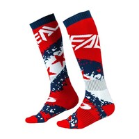 Oneal 25 PRO MX Socks - Stars Red/BLU