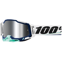 100% Racecraft 2 Goggle Arsham Silver Lens