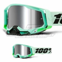 100% Racecraft 2 Goggle Palomar Silver Lens