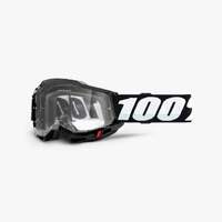 100% Accuri 2 Youth Goggle Black Clear Lens