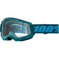 100% Strata 2 Goggle Stone Clear Lens