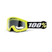 100% Strata Mini Goggle Yellow Clear Lens Product thumb image 1