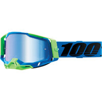 100% Racecraft 2 Goggle Fremont Mirror Blue Lens