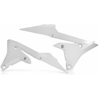 Acerbis Radiator Shrouds Yamaha YZF250 14-18 450 14-17 White