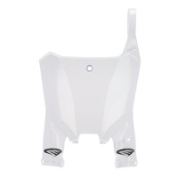 Cycra Stadium Plate Honda CRF 250 2022-2025 450 2021-2025 White Chrome