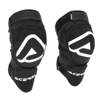 Acerbis Knee Guard Soft Adult Black White
