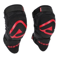 Acerbis Knee Guard Soft Adult Black Red