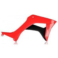 Acerbis Radiator Shrouds Honda CRF 110F 19-24 Red/Black