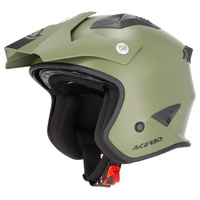 Acerbis Helmet JET Aria 2022-2006 Military Green Product thumb image 1