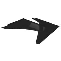 iPLASTIX Radiator Shrouds KTM SX SXF 23-24 EXC Excf 24 Black