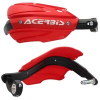 Acerbis Handguards ENDURANCE-X Red/White