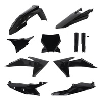 Acerbis Plastic KIT KTM SX SXF 2023-2024 Black