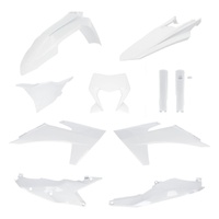 Acerbis Plastic KIT KTM EXC Excf 2024-2025 White