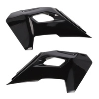 Acerbis Radiator Shrouds Husqvarna TC FC 2023-2024 TE FE 2024-2025 Black