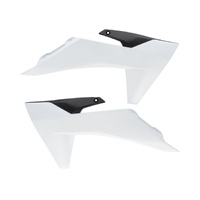 Acerbis Radiator Shrouds KTM SX 50 2024-1926 White Black