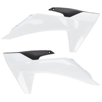 Acerbis Radiator Shrouds KTM SX 65 2024-1926 White Black