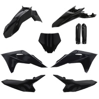 Acerbis Plastic KIT GAS GAS MC65 2024-2025 Black