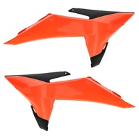 Acerbis Radiator Shrouds KTM SX 85 25 Orange Black