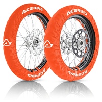 Acerbis X-TYRE Covers 2.0 ORANGE-WHITE