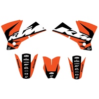 Blackbird Graphics KIT Race SX SXF 2001-2004 EXC Excf 2003-2004