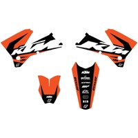 Blackbird Graphics KIT Race KTM EXC Excf 2005-2007 SX SXF 2005-2006