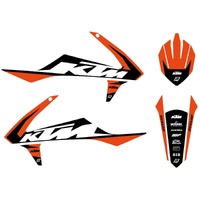 Blackbird Graphics KIT Race KTM SX SXF 2016-2018 EXC Excf 2017-2019