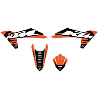 Blackbird Graphics KIT Race KTM SX SXF 2023-2024 EXC Excf 2024-2025