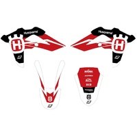 Blackbird Graphics KIT Race Husq TE TC 08 CR WR 09 Red