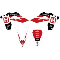 Blackbird Graphics KIT Race Husqvarna WR CR 2006-2008 Red