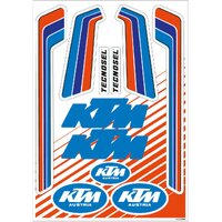 Tecnosel Vintage Decal Universal KTM Sticker Sheet KIT Product thumb image 1