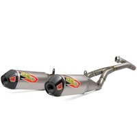 Pro Circuit Honda CRF450 R/RX 17 18 Ti6 Dual PRO | Carbon End Cap, Full Titanium System, FIM/MA legal
