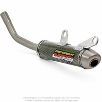 Pro Circuit 250SX 17-18: 250/300EXC 17-19^ | Ti-2 Shorty Silencer Carbon/Kevlar/Titanium Construction