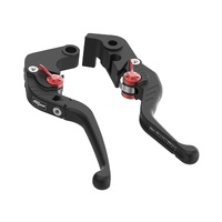 Evotech Evo Folding Clutch and Short Brake Lever Set - Harley Davidson Sportster S Applies to Harley Davidson. (For the years & models refer to descri