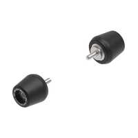 Evotech Bar End Weights (Road) - Honda Monkey 125 (2018 - 2021) Applies to Honda. (For the years & models refer to description)