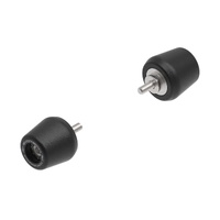 Evotech Bar End Weights (Road) - Husqvarna Svartpilen 200 (2020+) Applies to Husqvarna. (For the years & models refer to description)