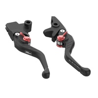 Evotech Evo Short Brake and Clutch Lever Set - Royal Enfield Himalayan 450 Applies to Royal Enfield. (For the years & models refer to description)