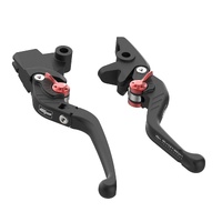 Evotech Evo Folding Clutch and Short Brake Lever Set - Royal Enfield Himalayan 450 Applies to Royal Enfield. (For the years & models refer to descript