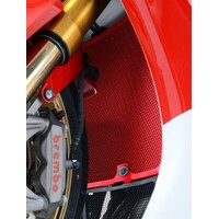 R&G Radiator Guard HON CBR1000RR '08-'16 (COLOUR:RED) Product thumb image 1