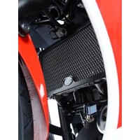 R&G Radiator Guard HON CBR300 (COLOUR:BLACK) Product thumb image 1