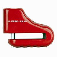 LOK-UP DISC LOCK SECURITY RED 5.5MM
