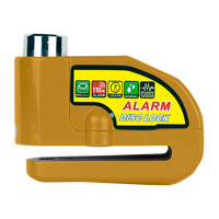 LOK-UP 110DB Alarm Disc Lock Yellow