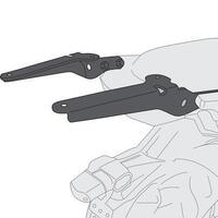 Givi SR4114 Monokey Rear Rack TO Suit Versys 650 2015-2017