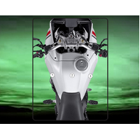 Eazi-Guard Tank Protection Film for Ducati DesertX  gloss