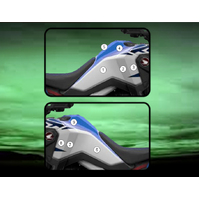 Eazi-Guard Tank Protection Film for Honda Africa Twin  gloss Product thumb image 1