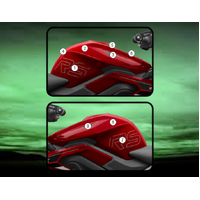 Eazi-Guard Tank Protection Film for Triumph Street Triple R RS 2023  gloss